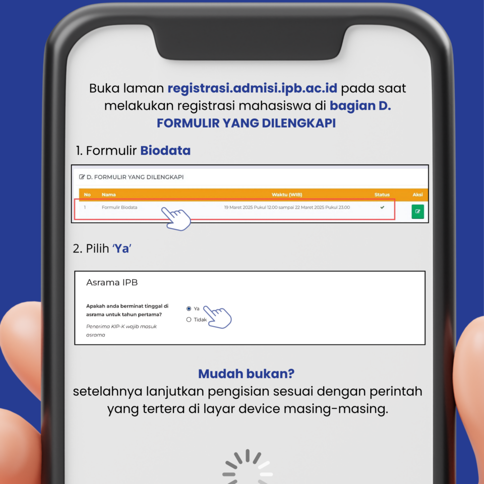 ASRAMA MAHASISWA IPB - Admisi IPB University
